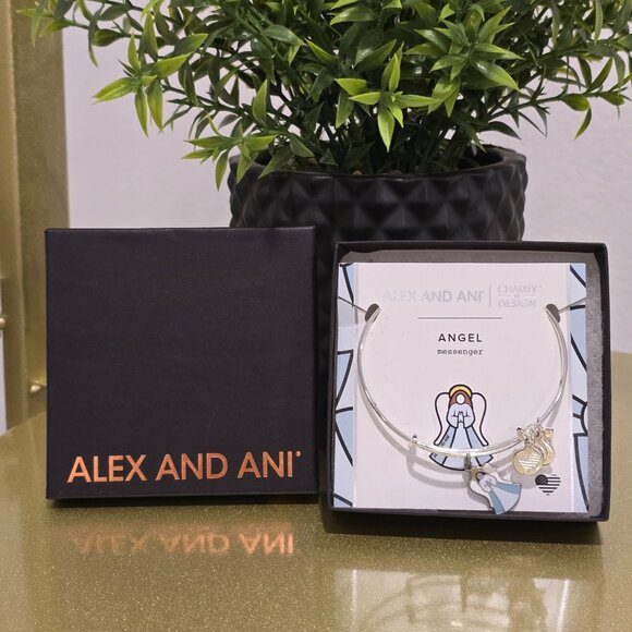 Alex and Ani Angel Bracelet - Picture 1 of 4